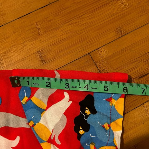 Nooworks RARE Dancing Ladies Button Up Size Large - Picture 9 of 12